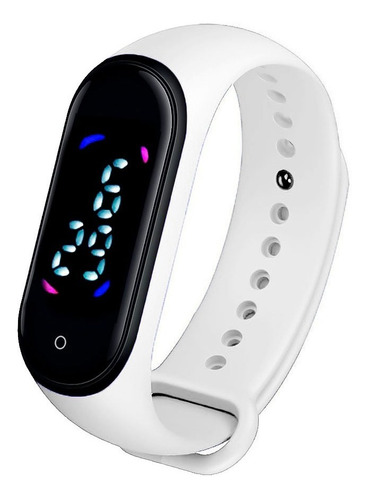 Reloj Led Touch Pulsera Silicona Unisex Deportivo Ajustable