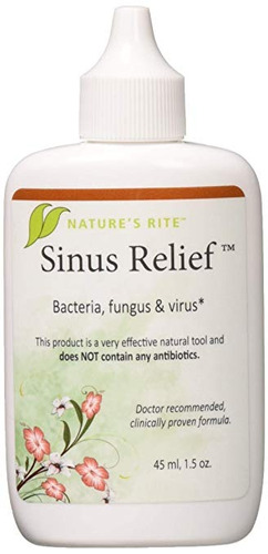 Sinus Relief Natures Rite 1,5 Oz Liquid