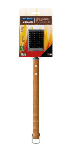 Imagen 2 de 7 de Cepillo Para Parrilla 44.3 Cm, Churrasco Tramontina