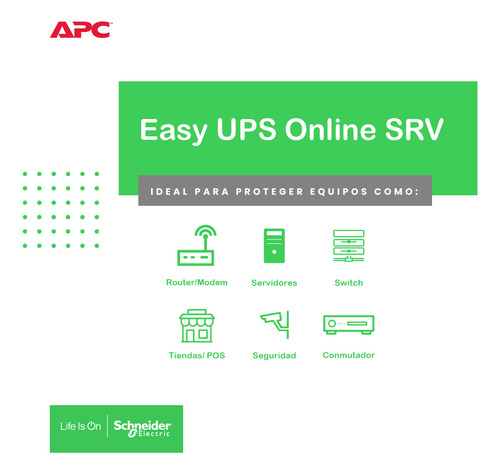 Ups Monof Online Easy Srv 230v, 2000va, Rs232, Usb, Srv2ki