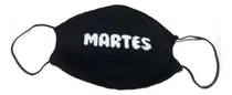 Comprar Barbijo Tejidos Tapa Cubre Boca Reutilizable Lavable Dias Color Martes