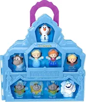 Comprar Fisher Price Little People Frozen Estuche De Castillo Figura