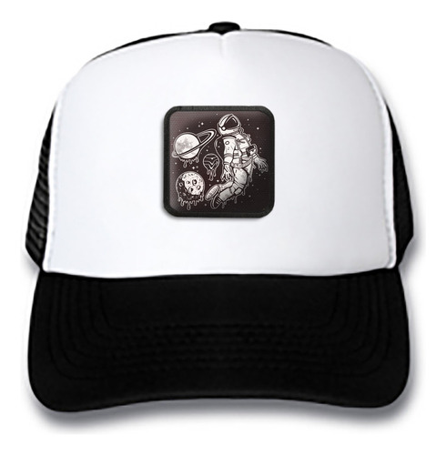 Gorra Gorro Trucker Universo Astronauta Melt Byn As12