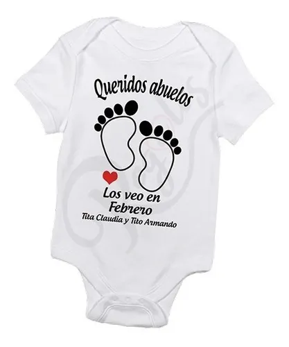 Bodie Para Bebes Personalizado Mameluco Bebe Noticias