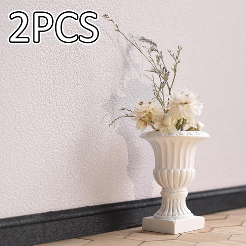 4 X 2 Piezas De Decoración Para Casa De Muñecas 1:12,