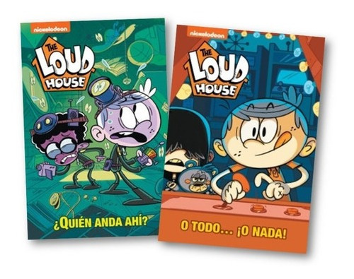 ** The Loud House 5 - 6 ** Quien Anda Ahi + A Todo O Nada