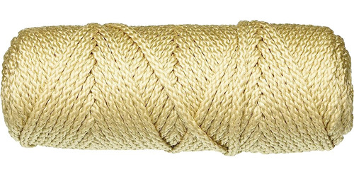 Bonnie Macrame Craft Cord 4mmx50yd, Beige Perla