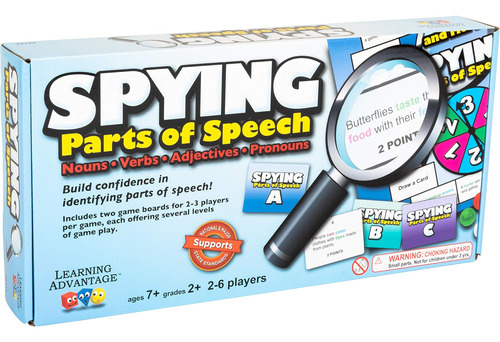 Ventaja Del Aprendizaje Espiar Partes Del Discurso - Juegos 