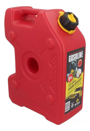 Bidon De Combustible Extrachato Driven C/pico Vertedor 8 Lts