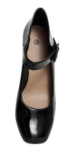 Sapato boneca hotsell salto baixo preto