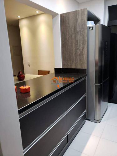 Imagem 7 de 18 de Apartamento A Venda Com 2 Dormitórios À Venda, 83 M² Por R$ 670.000 - Picanco - Guarulhos/sp - Ap3428