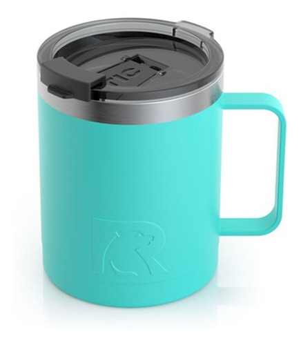 Imagen 3 de 9 de Taza Termica Rtic Teal Matte Con Tapa, 12oz Pc