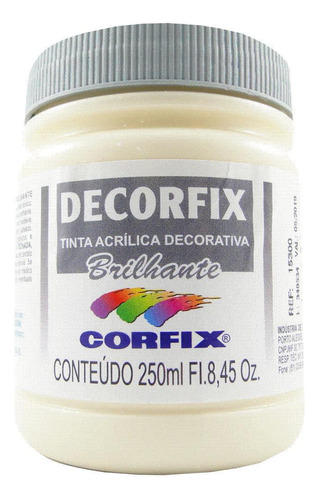 Tinta Decorfix 250ml Amarelo Pele Ref 306