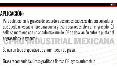 Grasera Recta Modelo D-200 Medida 1/8-27 Npt P