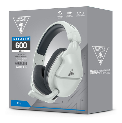 Imagen 10 de 10 de Auricular Gamer Turtle Beach Stealth 600 Ps4 / Ps5 / Pc