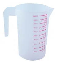 Comprar Jarra Plastica Medidora De 1 Litro Bazar X 3 U.
