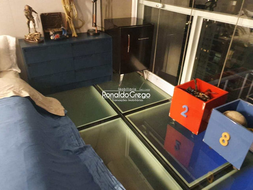 Imagem 2 de 22 de Cobertura Duplex 1dorm 1suite 1sala 3banheiros 2vagas 153 - V6467