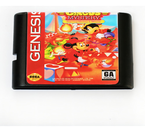 Great Circus Mystery protagonizado por Mickey y Minnie, la serie Magical Quest de Disney Sega Mega Drive Físico