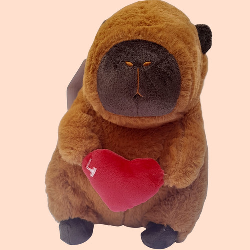 Capivara De Pelúcia Que Canta Com Voz Cenoura E Coração