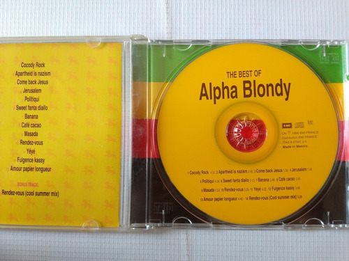 Alpha Blondy Cd The Best Of (Usado)
