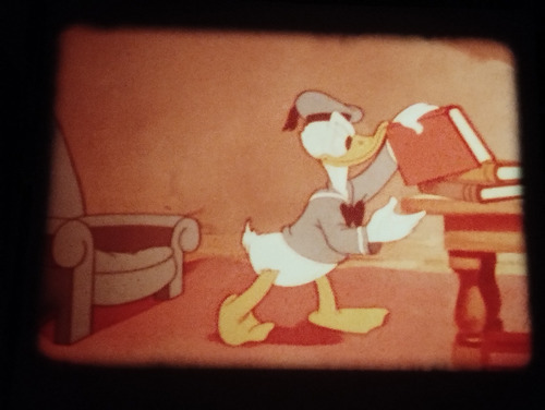 Pelicula Super 8 Dibujo Pato Donald Y El Gorila Disney (Usado)