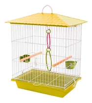 Comprar Gaiola De Calopsita Pássaros Luxo Completa Pássaros Amarelo