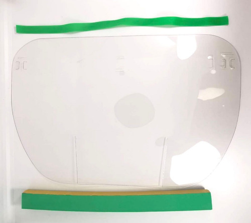Protector Careta Facial D Grafeno 3 Capas Pet Lote 20 Piezas