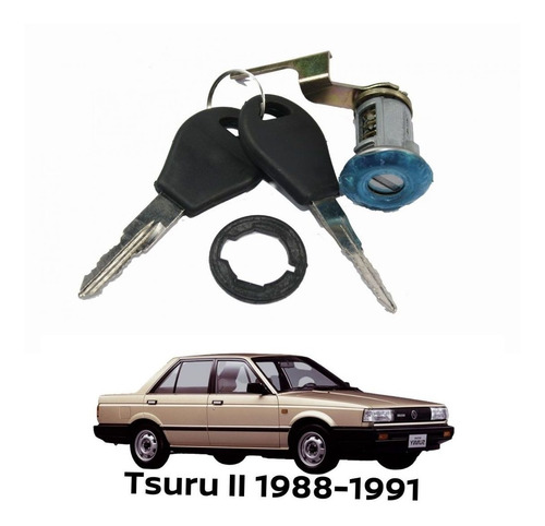 Chapa Cajuela Con Llave Tsuru 1988-1991