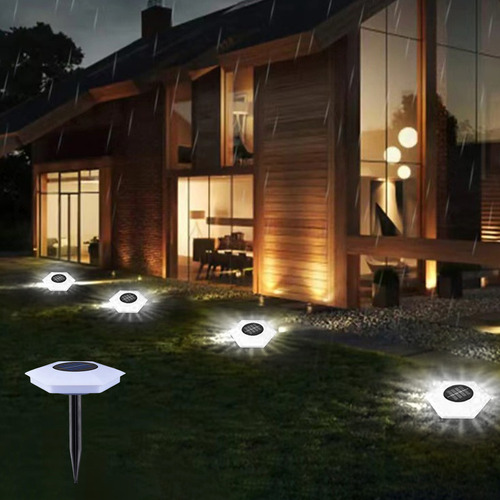 Luces De Tierra C, Fuente De Luz Led Para Exteriores, Automá