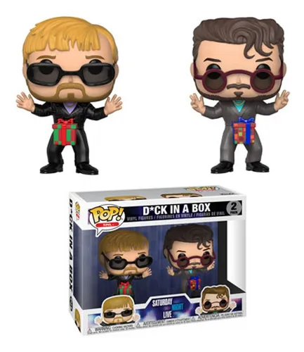 Funko Pop Tv Saturday Night Live Dick Box, Paquete De 2