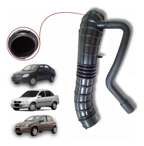 Classic Celta Mangote Tbi Filtro De Ar 1.0 Flex 09/a 2012