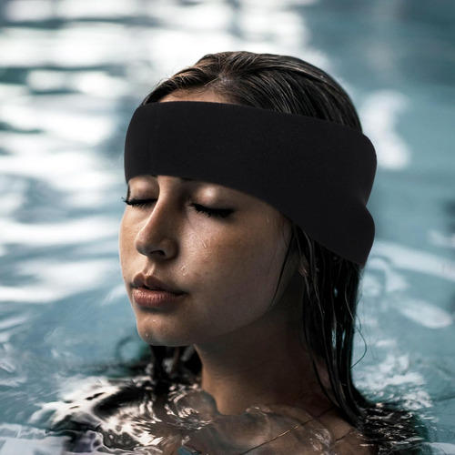Diadema De Neopreno Para Natación Con Tapones Impermeables