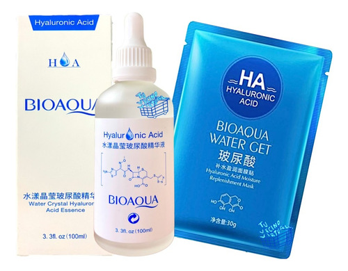 Kit Acido Hialuronico Bioaqua V - mL a $250