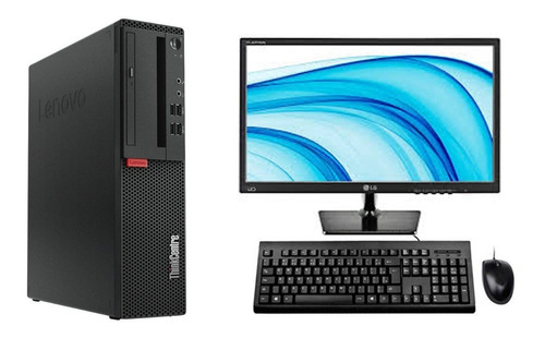 Cpu + Monitor Lenovo M720s Core I5 8ger 8gb 1tb - Novo 