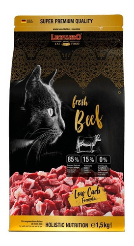 Alimento Leonardo Fresh Beef - 1.5kg 