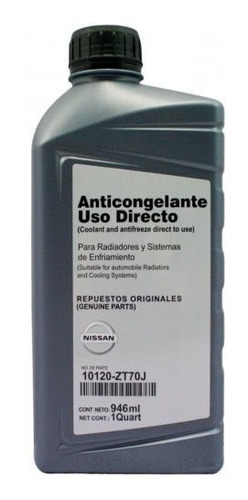 Anticongelante Refrigerante 4l Altima 2000