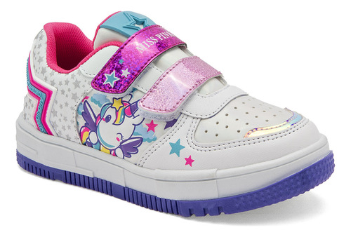 Tenis Niña  Miss Pink Lituania Blanco Mt. 15-17 120-716