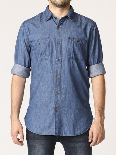 Camisa Jean Button Down Harry - 011687