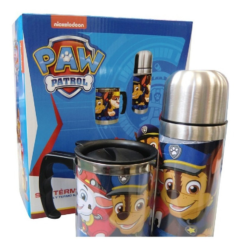 Termo Paw Patrol Para Niños