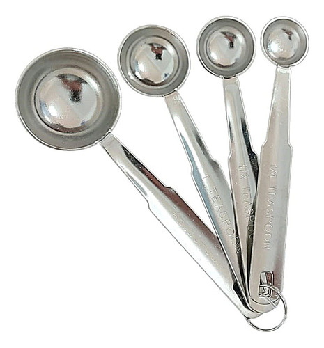 Conjunto De Colheres Medidoras Inox Attuale Plasvale