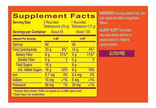 Suplemento Vitamínico Meta Mucil 4 Em 1 Fibras 1.56kg