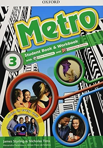 Metro 3 - Sb Wb Online Homework Smartphone Activities - Tims