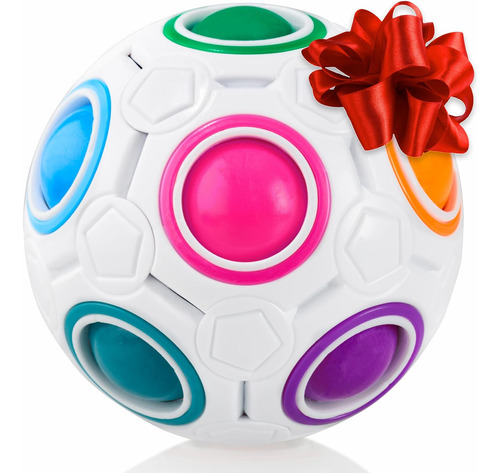 Magic Rainbow Puzzle Ball, Speed ??cube Ball Puzzle Game Fun