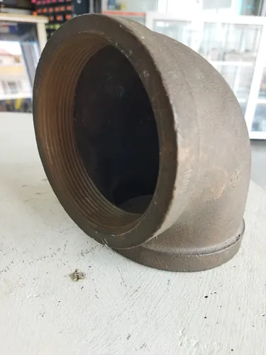 Codo De Bronce 4 Npt. Nuevo