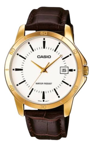 Reloj Casio Caballero (mtp-v004gl-7audf) Analógico/ Fecha