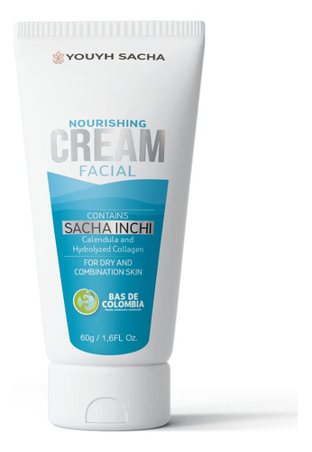 Crema Facial Nutritiva Con Caléndula Y Aceite De Sacha Inc.