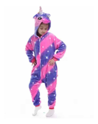 Pijama Unicornio Polar Niña Pijamas Niño Pijama Enterito