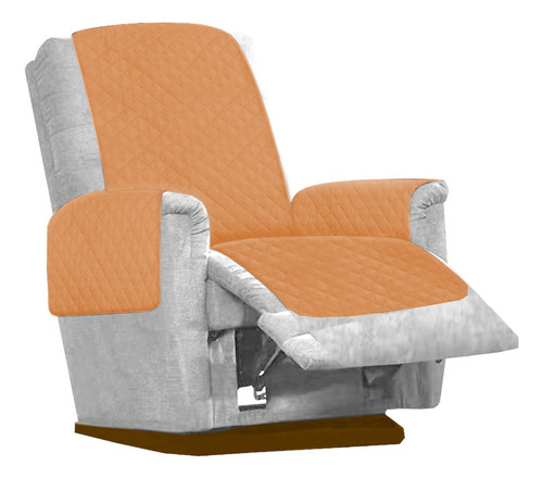 Funda Cubresillón Amarillo Reposet Sillón Reclinable 2vistas