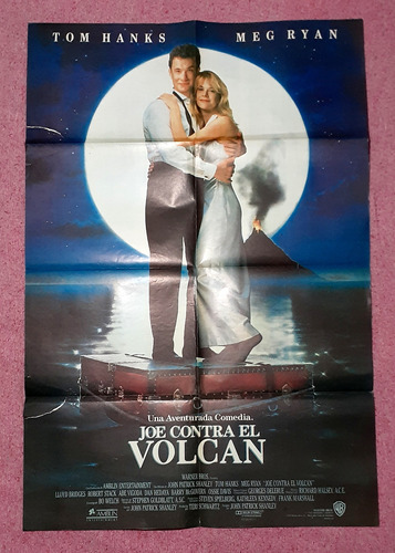 Joe Versus The Volcano - Poster Afiche Original Cine 100x70