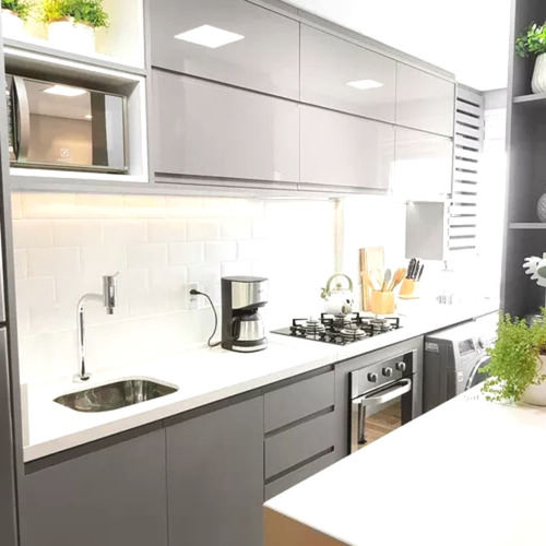 Adesivo Vinílico Envelopamento Cinza Claro Lavável 0,61x3m